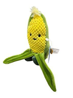 Giggle Scape Happy Corn Plush Toy With Legs - Smiling Face Design - Soft & Cuddl